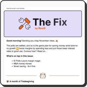 The Fix newsletter